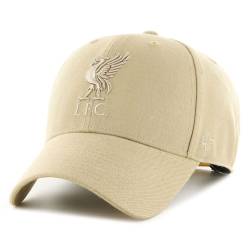 47 Brand Curved Snapback Cap - FC Liverpool khaki von 47 Brand