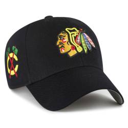 47 Brand Curved Snapback Cap - SURE SHOT Chicago Blackhawks von 47 Brand