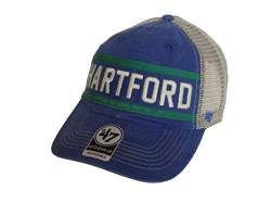 47 Brand Hartford Whalers Vintage Clean Up Snapback Herren Cap - Blau - Einheitsgröße verstellbar von 47 Brand