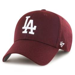 47 Brand Relaxed Fit Cap - MLB Los Angeles Dodgers maroon von 47 Brand