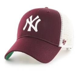 47 Brand Snapback Cap - BRANSON New York Yankees maroon von 47 Brand