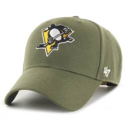 47 Brand Snapback Cap - NHL Pittsburgh Penguins sandalwood von 47 Brand