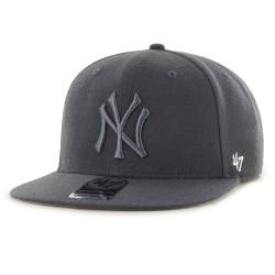 47 Brand Snapback Cap - NO SHOT New York Yankees charcoal von 47 Brand