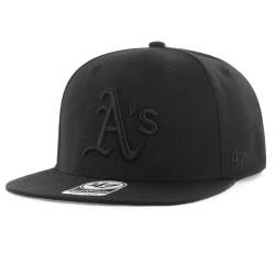 47 Brand Snapback Cap - NO SHOT Oakland Athletics schwarz von 47 Brand