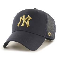 47 Brand Trucker Cap - BRANSON Metallic New York Yankees von 47 Brand