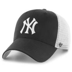 47 Brand Trucker Cap - Branson MLB New York Yankees schwarz von 47 Brand