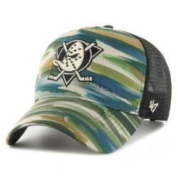 47 Brand Trucker Cap - FISHERMAN CAMO Anaheim Ducks von 47 Brand