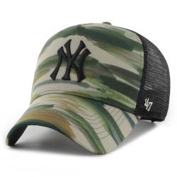 47 Brand Trucker Cap - FISHERMAN CAMO New York Yankees von 47 Brand