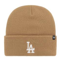 47 Brand Wintermütze - HAYMAKER Los Angeles Dodgers camel von 47 Brand