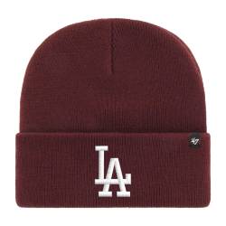 47 Brand Wintermütze - HAYMAKER Los Angeles Dodgers maroon von 47 Brand