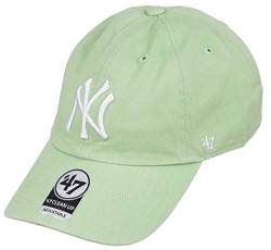 47 New York Yankees MLB Clean Up Mint/White Adjustable Cap 47 - One-Size von 47 brand