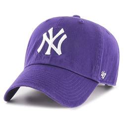 '47 Brand Adjustable Cap - CLEAN UP NY Yankees Purple von '47