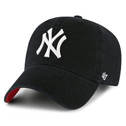'47 Brand Ballpark Cap - CLEAN UP New York Yankees schwarz von 47