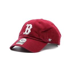 '47 Brand Boston Red SOX Clean Up Cap, bordeaux, Einheitsgröße von 47