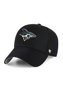 47 Brand Cap SAN Jose Sharks H-MVP22WBV-BKD Schwarz, Size:OneSize von 47