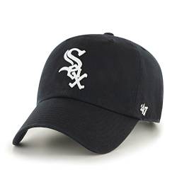 47 Brand Clean Up Strapback Cap Chicago White SOX B-RGW06GWS-HM Schwarz, Size:OneSize von '47