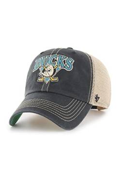 '47 Brand Clean Up Trucker Cap Anaheim Ducks H-TSCLA25LAP-VBC Dunkelblau, Size:OneSize von '47