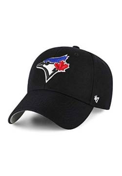 '47 Brand MVP Adjustable Cap Toronto Blue Jays B-MVP26WBV-BKH Schwarz, Size:OneSize von '47