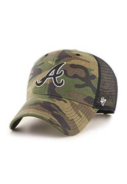 '47 Brand MVP Trucker Adjustable Cap Atlanta Braves B-CBRAN01GWP-CMB Camouflage, Size:OneSize von '47