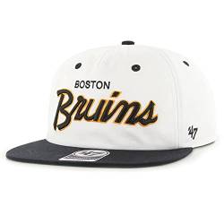 47 Brand Snapback Cap - Crosstown Boston Bruins Offwhite von 47