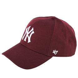 '47 Brand Snapback Cap - MLB New York Yankees dunkel Maroon von '47