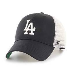 '47 Brand Trucker Cap LA Dodgers B-BRANS12CTP-BKC Schwarz Weiß, Size:OneSize von '47