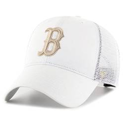 '47 MLB Boston Red Sox Baseball Cap Basecap Branson Trucker Kappe weiß von '47