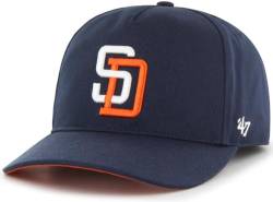 '47 MLB Grand Slam Cooperstown Team-Farbe verstellbare Snapback-Hut, strukturierte Kappe, Erwachsene, Einheitsgröße, San Diego Padres, Einheitsgr��e von '47