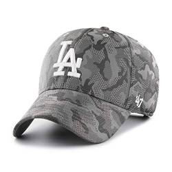 '47 MLB Los Angeles L.A. Dodgers Cap Basecap Smokelin MVP Baseballcap Brand Kappe Camouflage von '47