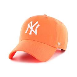 47 Marke MLB New York Yankees Branson Cap B-BRANS17CTP, Unisex, Neon-Orange, Einheitsgr��e von '47