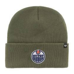 '47 NHL Edmonton Oilers Sandalwood Mütze Beanie Haymaker Cuff Knit Wintermütze Wollmütze von '47