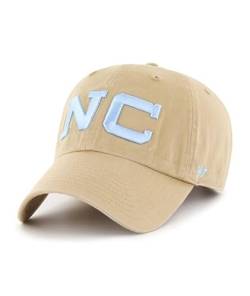 '47 North Carolina Tar Heels (UNC) Mütze für Herren und Damen, verstellbar, Khaki/Beige, Khaki, Einheitsgr��e von 47