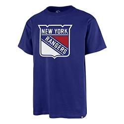 NHL T-Shirt New York Rangers NY Royal Blue Imprint Echo Tee (XL) von '47