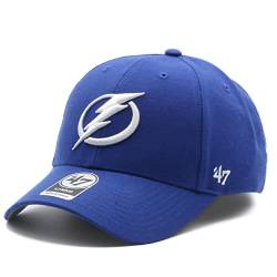 Tampa Bay Lightning MVP Blue Structured Hat Cap Erwachsene Herren Verstellbar, königsblau, Einheitsgröße von 47