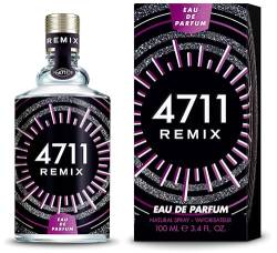 4711 Remix Electric Night Eau de Parfum, 100 ml: Damen Parfüm mit Zitrone, Pfingstrose, Zedernholz, Vanille – elektrisierender, intensiver, unwiderstehlicher Duft für Frauen von 4711
