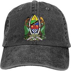 494 Capatmungsaktive Mütze Wappen Von Tansania Basecap Vintage Baseball Cap Baumwolle Baseballmütze Für Reisen, Herren, Golf von 494