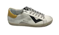 Scarpa uomo 4B12 sneakers in pelle white/ yellow U24QB02 SUPRIME-U.C05 40 von 4B12