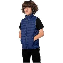 4F JUNIOR Jungen Jacket M008 Vest, Marineblau, 122 cm von 4F JUNIOR