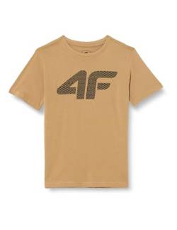 4F JUNIOR Jungen T-Shirt M1115 Tshirt, beige, 152 cm von 4F JUNIOR