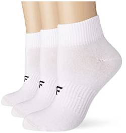 4F Damen SOCKS CAS F157 (3pack) Socken, White, von 4F