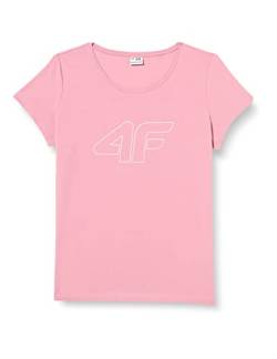 4F Damen T-Shirt Tsd353 Tshirt, Helles Pink, XX-Large von 4F