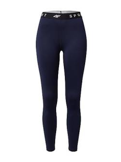 4F Damen Tights FNK F077 Strumpfhose FNK, Navy, von 4F