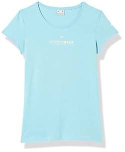 4F Girls H4Z20-TSD012-48S T-Shirt, türkis, Small von 4F