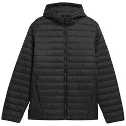 4F Herren M085 DOWN Jacket, Tiefschwarz, L von 4F