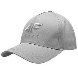 4F Herren M132 Baseball Cap, Grau, 56 von 4F