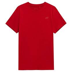 4F Herren T-Shirt M536 Tshirt, Rot, L von 4F