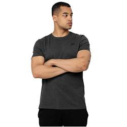 4F Herren Tshirt M536 T-Shirt, Dark Grey Melange, 56 von 4F