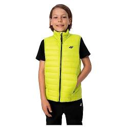 4F JUNIOR Jungen Jacket M008 Vest, Canary Green, 152 cm von 4F