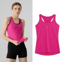 4F Kurzarmshirt 4F - Damen Fitness Tank Top Sportshirt, pink von 4F