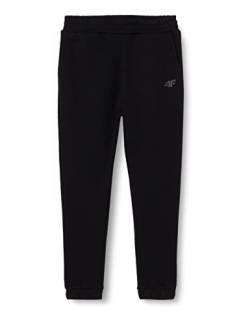 4F Mädchen Girl's Jspdd002 Trousers, Tiefschwarz, 128 cm von 4F